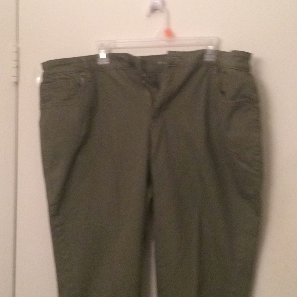 Green Skinny Jeans